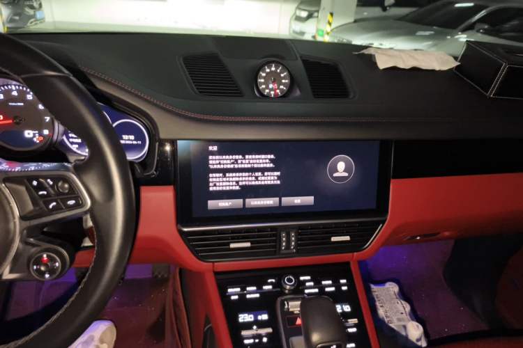 Used Porsche Cayenne 2019 Cayenne 3.0T Audio And AC Panel