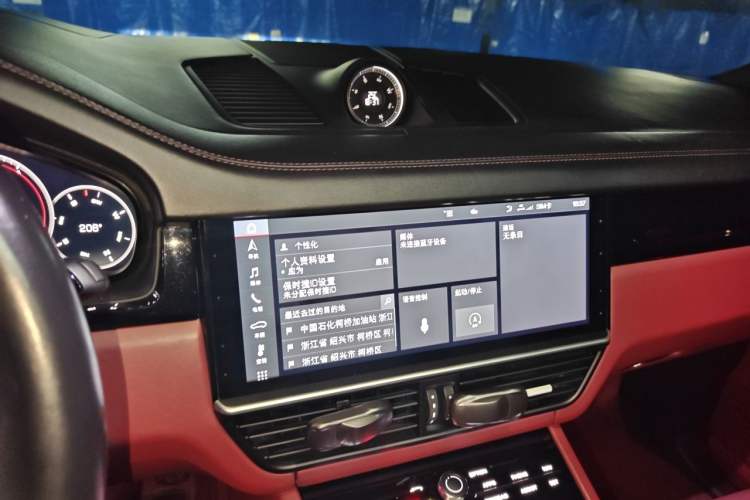Used Porsche Cayenne 2019 Cayenne 3.0T Audio And AC Panel