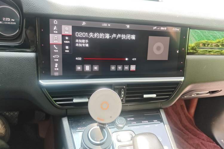 Used Porsche Cayenne 2019 Cayenne 3.0T Audio And AC Panel