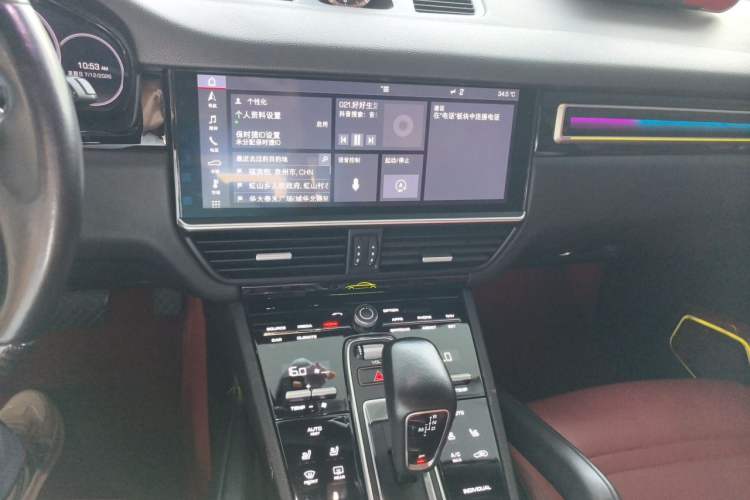 Used Porsche Cayenne 2019 Cayenne 3.0T Audio And AC Panel