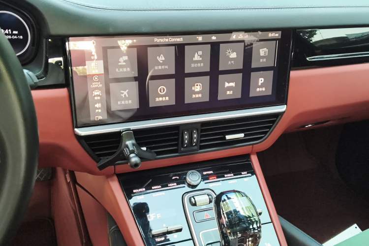 Used Porsche Cayenne 2019 Cayenne 3.0T Audio And AC Panel