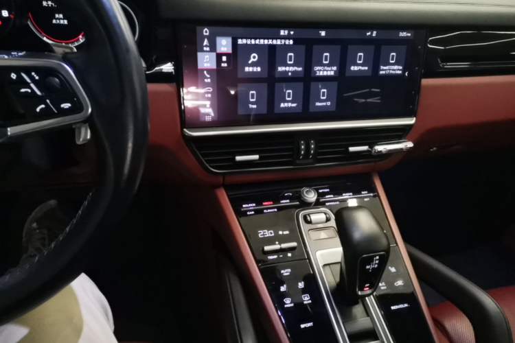 Used Porsche Cayenne 2019 Cayenne 3.0T Audio And AC Panel