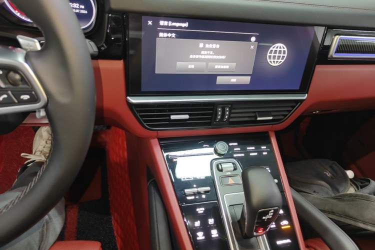 Used Porsche Cayenne 2019 Cayenne 3.0T Audio And AC Panel