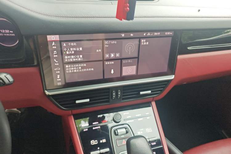 Used Porsche Cayenne 2019 Cayenne 3.0T Audio And AC Panel