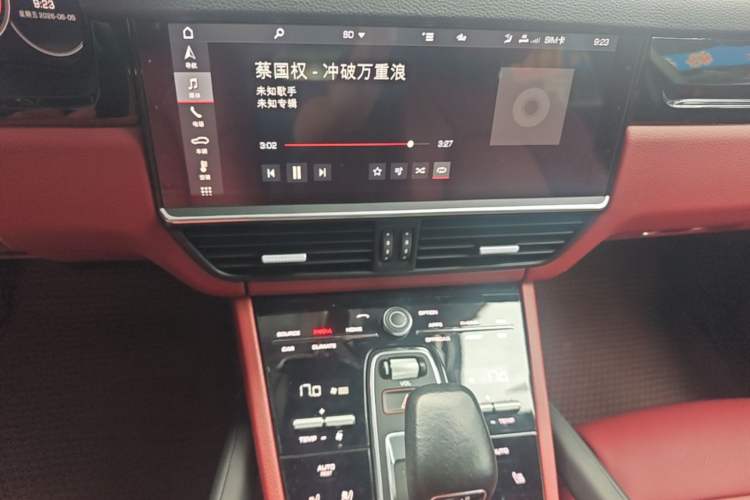 Used Porsche Cayenne 2019 Cayenne 3.0T Audio And AC Panel