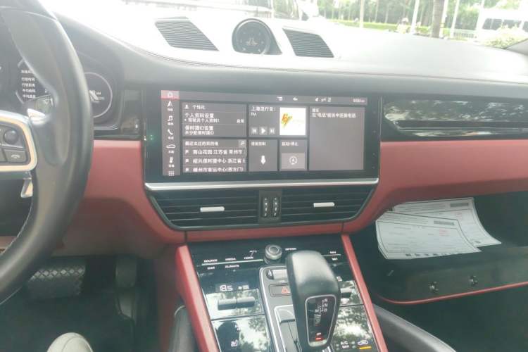 Used Porsche Cayenne 2019 Cayenne 3.0T Audio And AC Panel