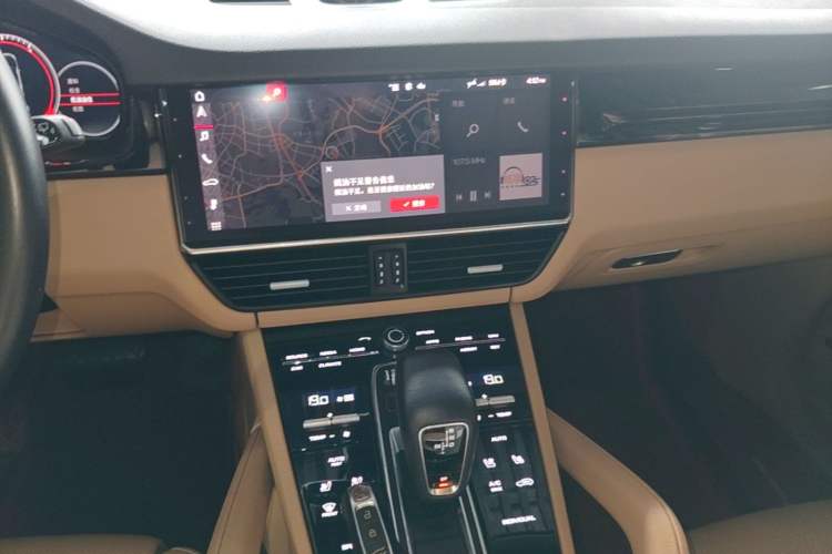 Used Porsche Cayenne 2019 Cayenne 3.0T Audio And AC Panel