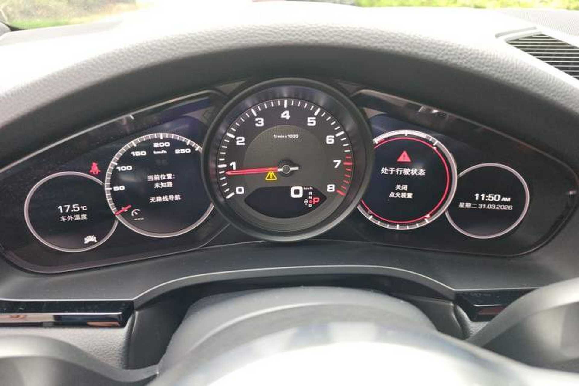 Used Porsche Cayenne 2019 Cayenne 3.0T Instrument Cluster