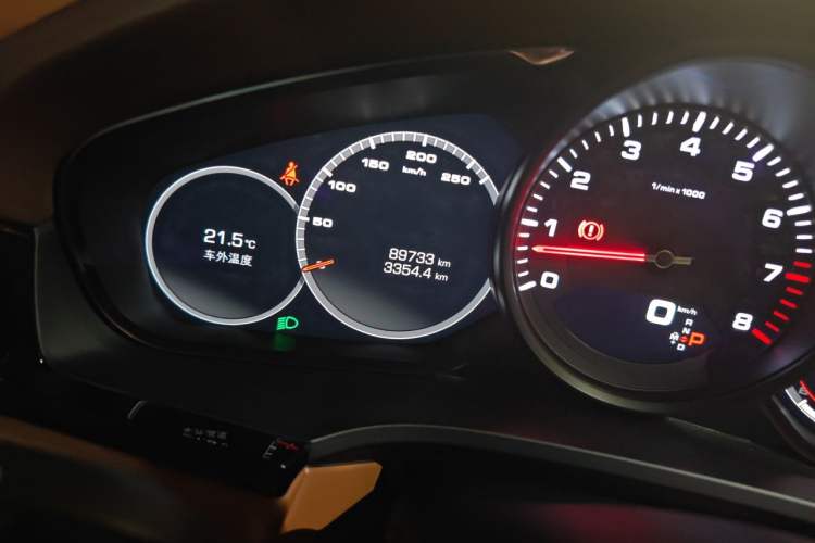 Used Porsche Cayenne 2019 Cayenne 3.0T Odometer Close Up