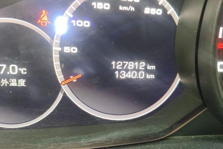 Used Porsche Cayenne 2019 Cayenne 3.0T Odometer Close Up