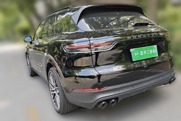 Used Porsche Cayenne 2019 Cayenne 3.0T Rear Left 45 Deg