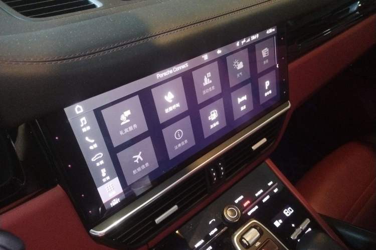 Used Porsche Cayenne 2019 Cayenne 3.0T Audio And AC Panel