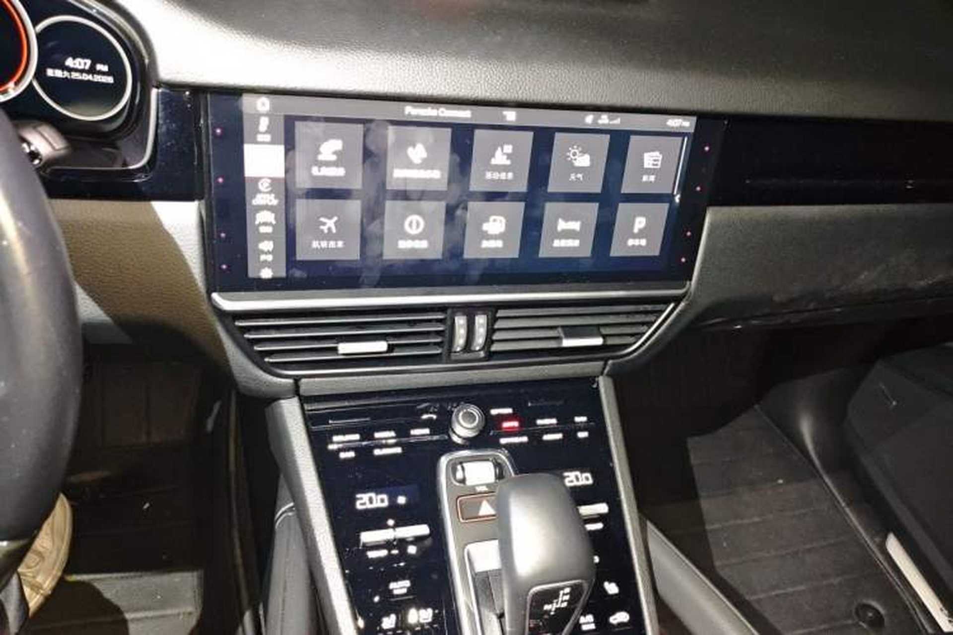 Used Porsche Cayenne 2019 Cayenne 3.0T Audio And AC Panel