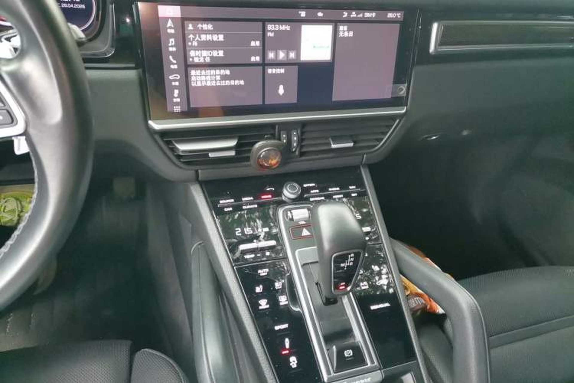 Used Porsche Cayenne 2019 Cayenne 3.0T Audio And AC Panel