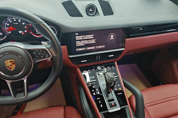 Used Porsche Cayenne 2019 Cayenne 3.0T Audio And AC Panel