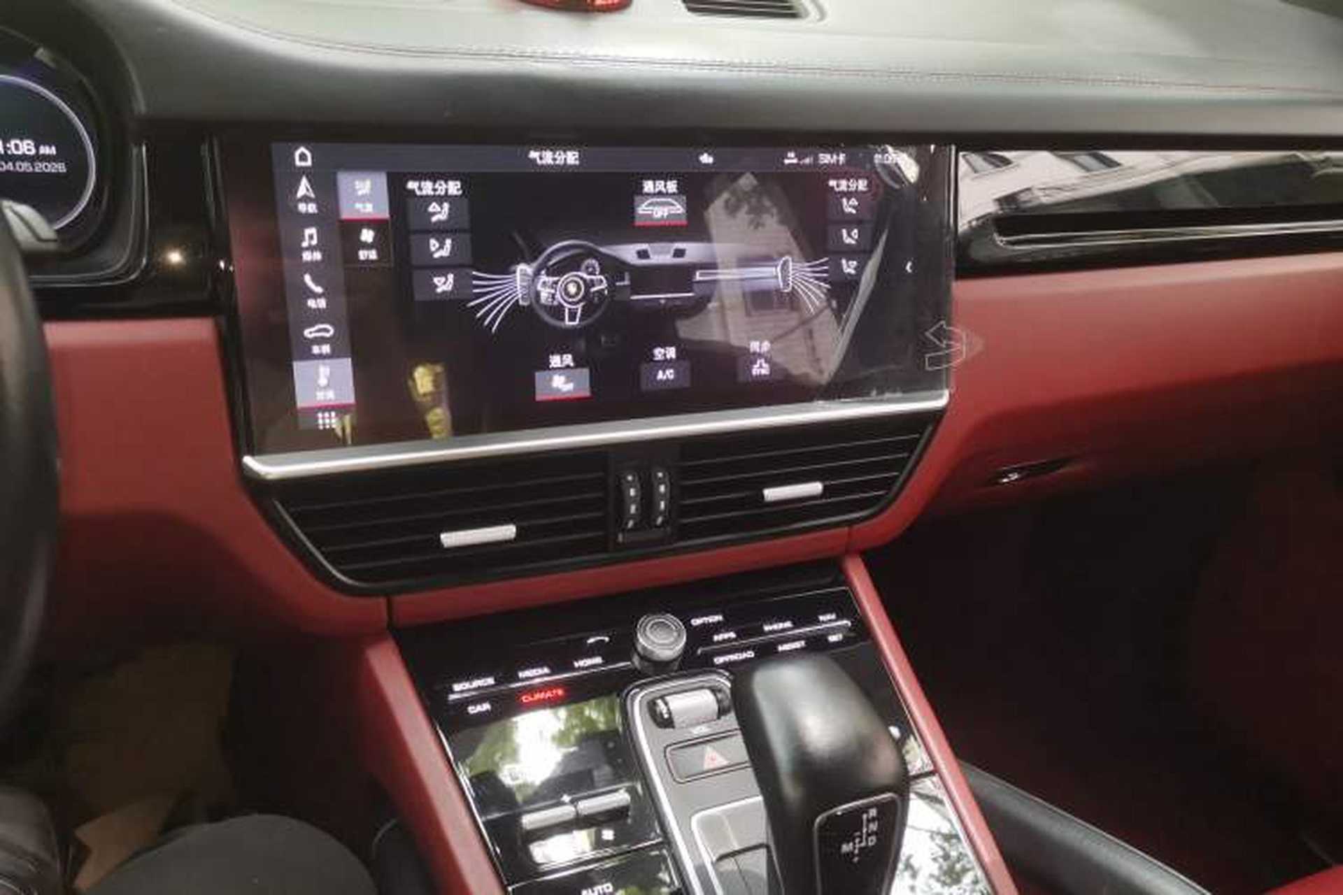 Used Porsche Cayenne 2019 Cayenne 3.0T Audio And AC Panel