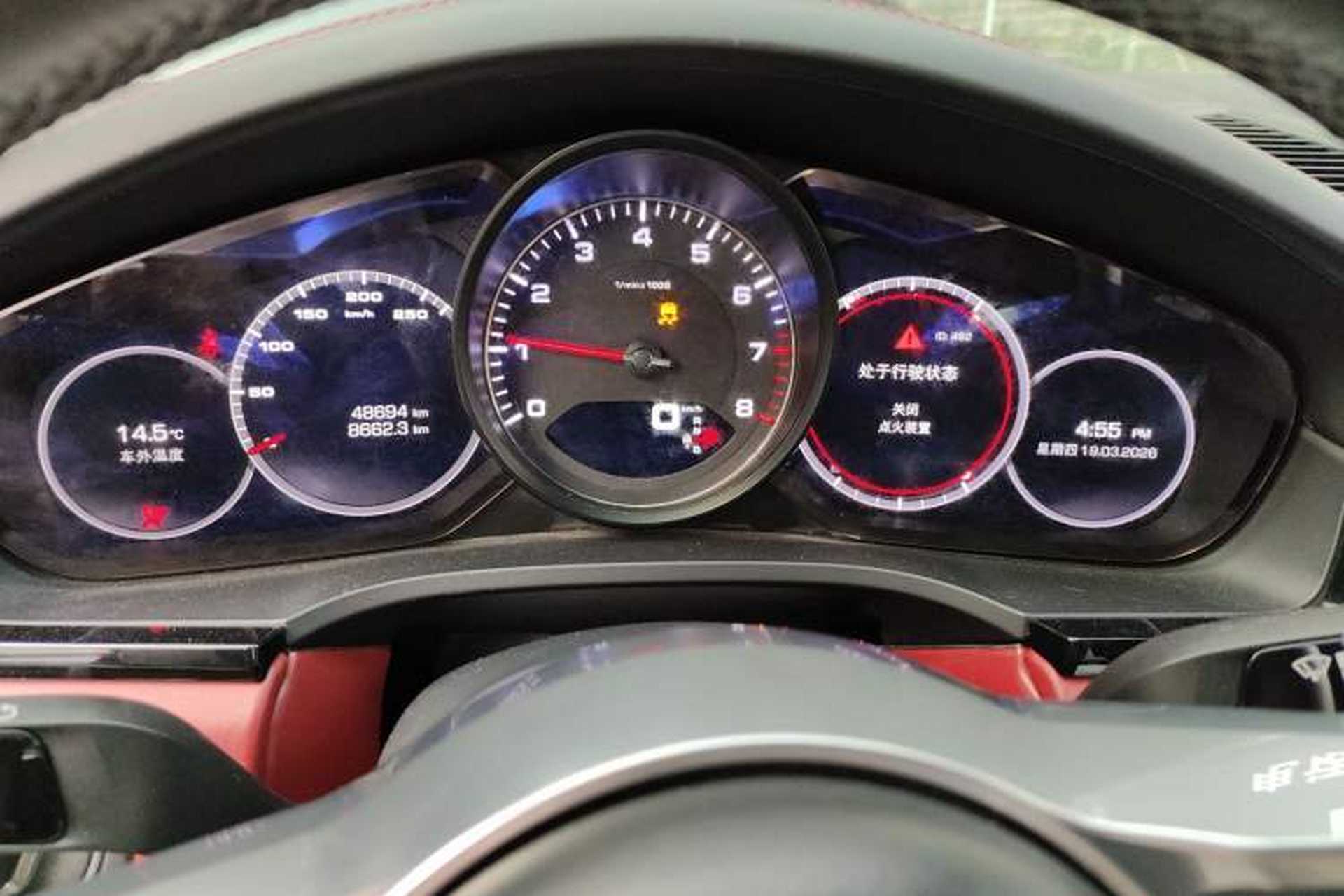 Used Porsche Cayenne 2019 Cayenne Coupé 3.0T Instrument Cluster