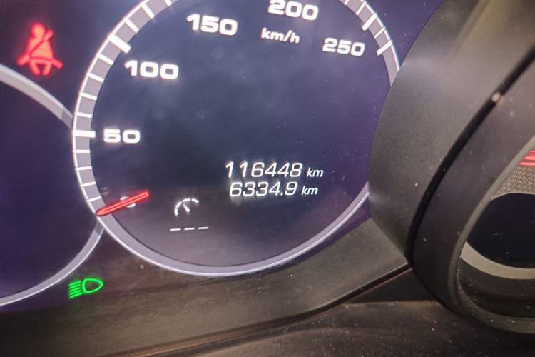Used Porsche Cayenne 2019 Cayenne 3.0T Odometer Close Up