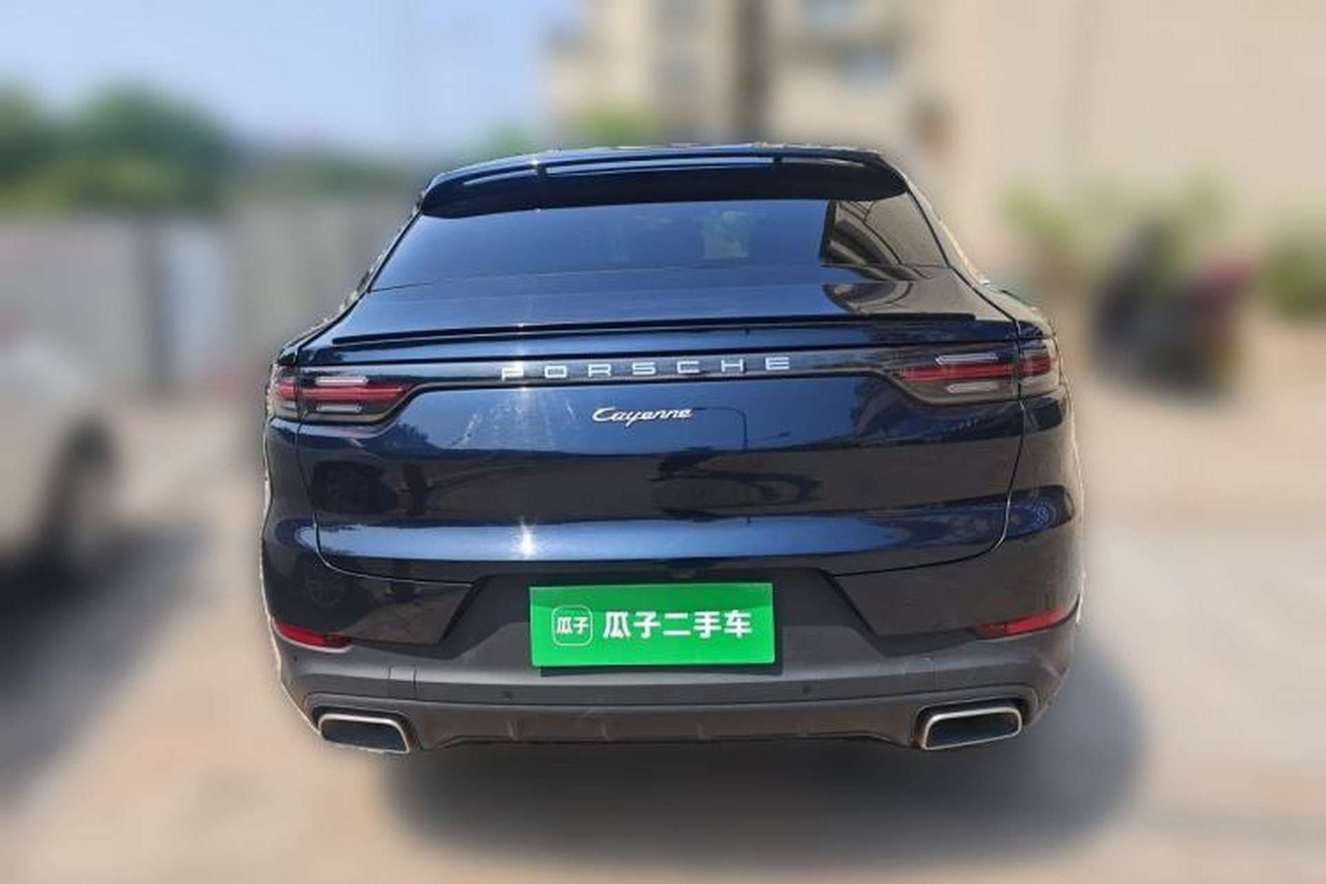 Used Porsche Cayenne 2019 Cayenne Coupé 3.0T Rear