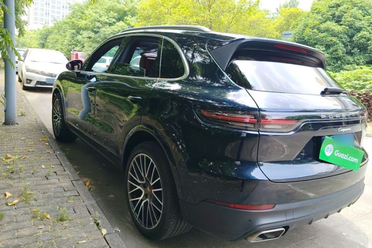 Used Porsche Cayenne 2019 Cayenne 3.0T Rear Left 45 Deg