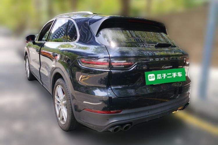 Used Porsche Cayenne 2019 Cayenne 3.0T Rear Left 45 Deg