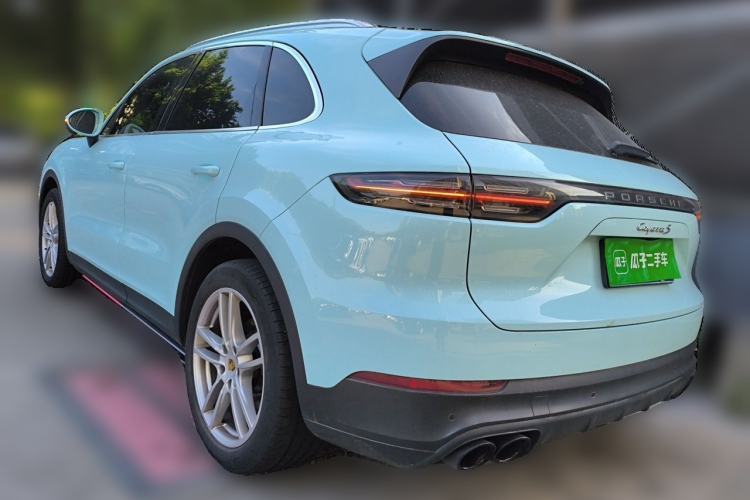 Used Porsche Cayenne 2019 Cayenne 3.0T Rear Left 45 Deg