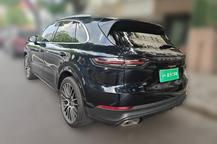 Used Porsche Cayenne 2019 Cayenne 3.0T Rear Left 45 Deg