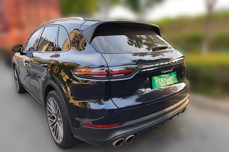 Used Porsche Cayenne 2019 3.0T Rear Left 45 Deg