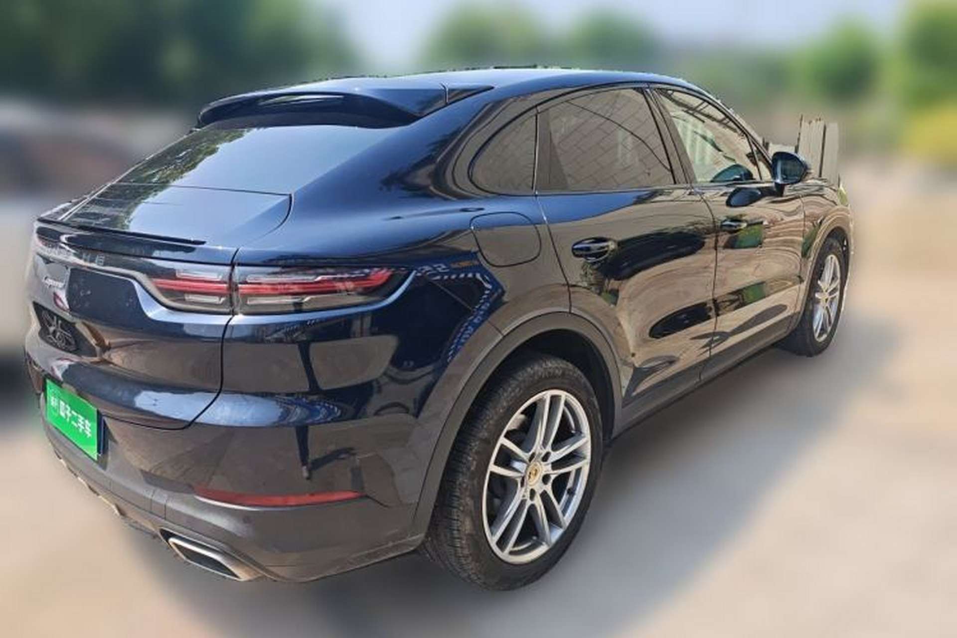 Used Porsche Cayenne 2019 Cayenne Coupé 3.0T Rear Right 45 Deg
