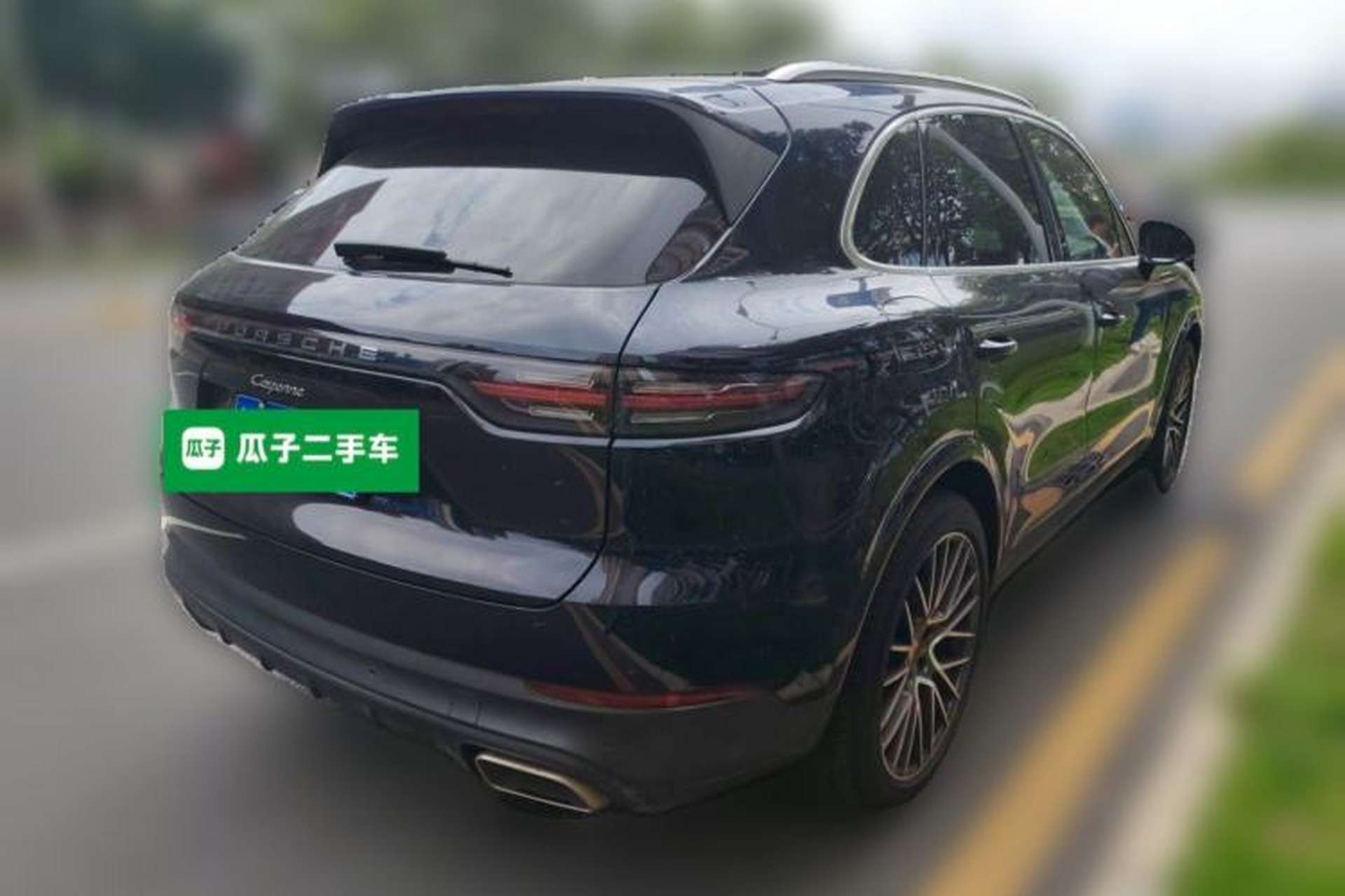 Used Porsche Cayenne 2019 Cayenne 3.0T Rear Right 45 Deg