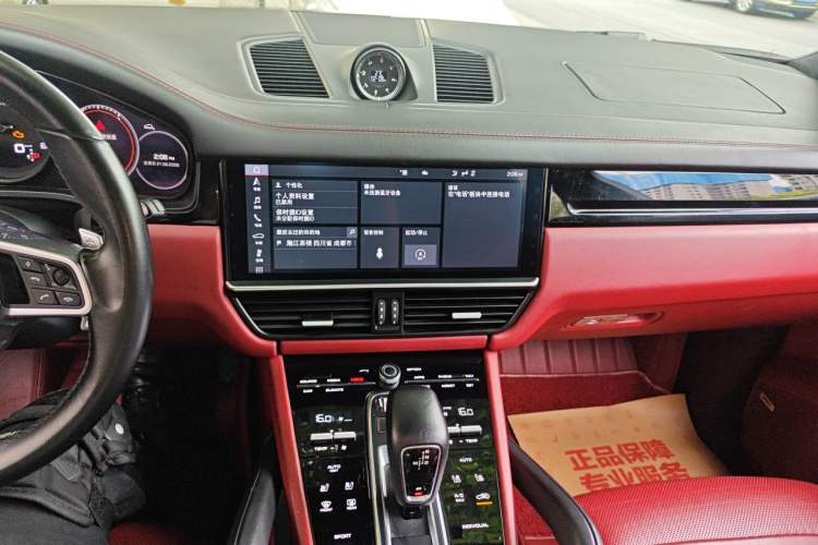 Used Porsche Cayenne 2019 Cayenne 3.0T Audio And AC Panel
