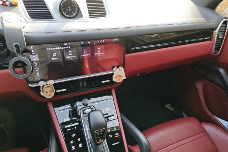 Used Porsche Cayenne 2019 Cayenne 3.0T Audio And AC Panel