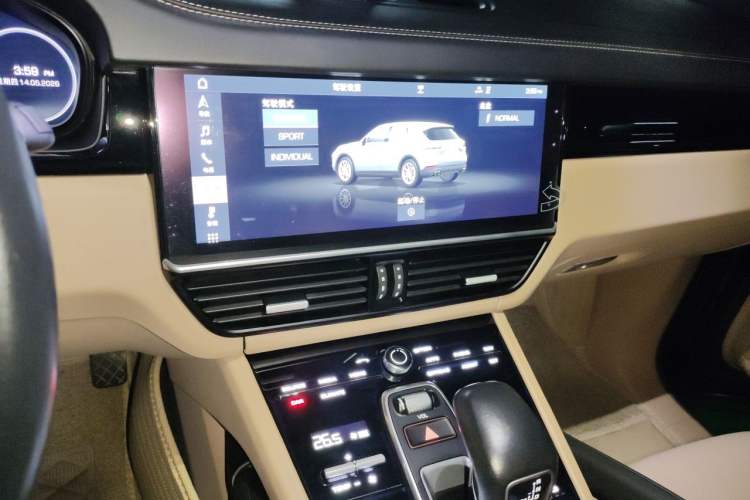 Used Porsche Cayenne 2019 Cayenne 3.0T Audio And AC Panel