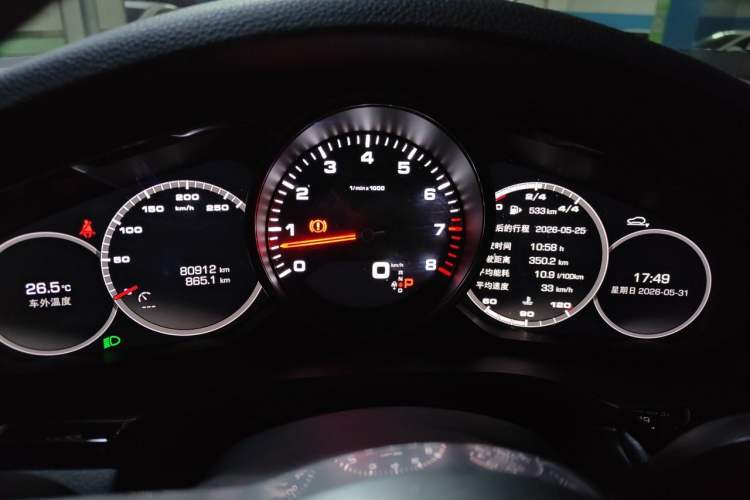 Used Porsche Cayenne 2019 Cayenne 3.0T Instrument Cluster