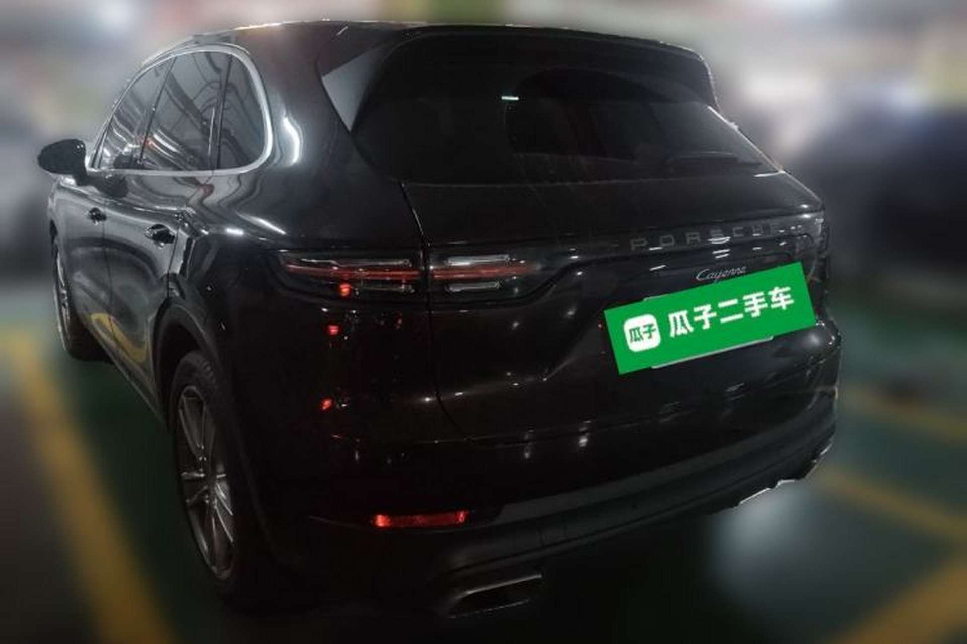 Used Porsche Cayenne 2019 Cayenne 3.0T Rear Left 45 Deg