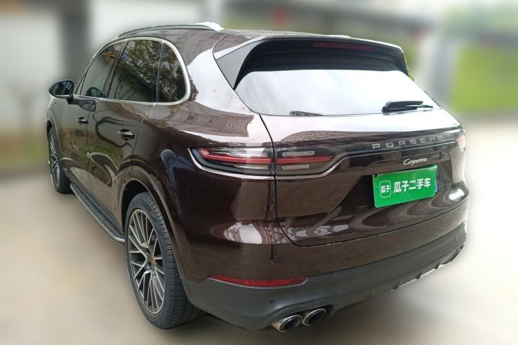 Used Porsche Cayenne 2019 Cayenne 3.0T Rear Left 45 Deg
