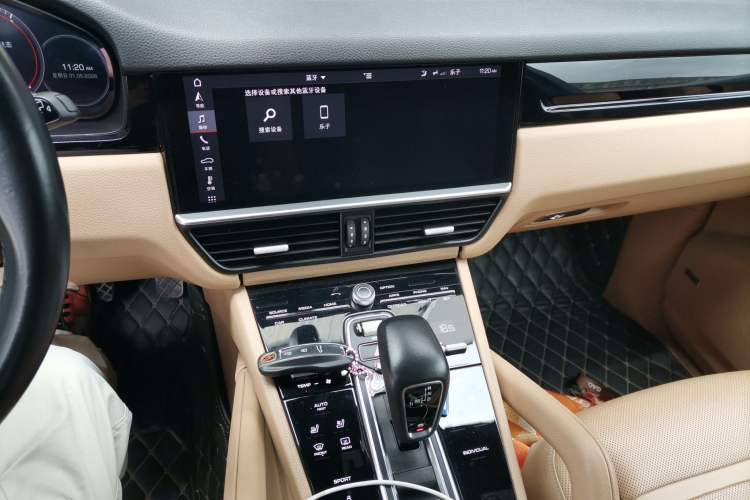 Used Porsche Cayenne 2019 Cayenne 3.0T Audio And AC Panel