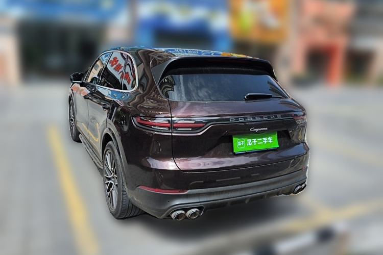 Used Porsche Cayenne 2019 Cayenne 3.0T Rear Left 45 Deg