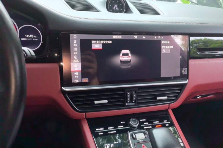 Used Porsche Cayenne 2019 Cayenne 3.0T Audio And AC Panel