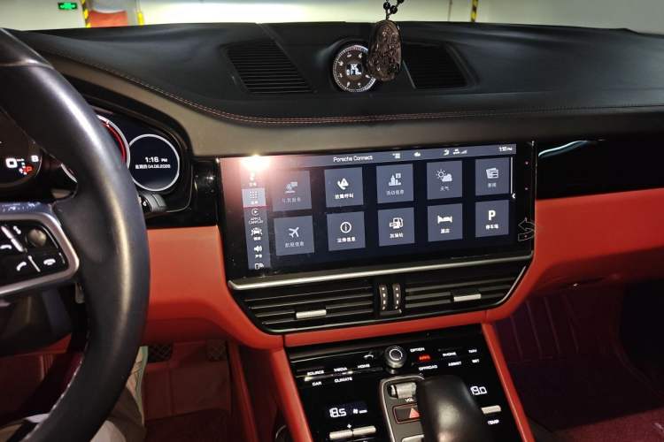 Used Porsche Cayenne 2019 Cayenne 3.0T Audio And AC Panel