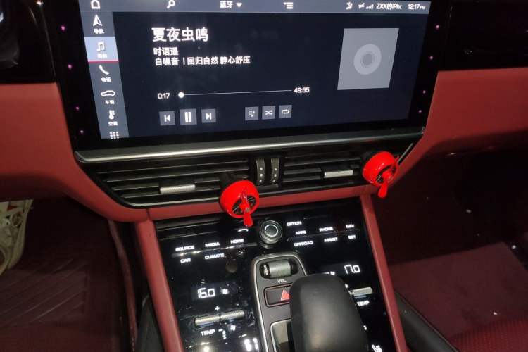 Used Porsche Cayenne 2019 Cayenne 3.0T Audio And AC Panel