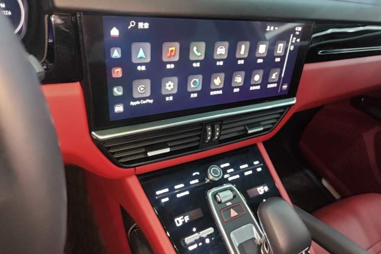 Used Porsche Cayenne 2019 Cayenne 3.0T Audio And AC Panel