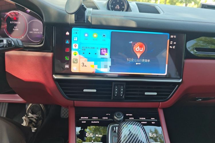 Used Porsche Cayenne 2019 Cayenne 3.0T Audio And AC Panel