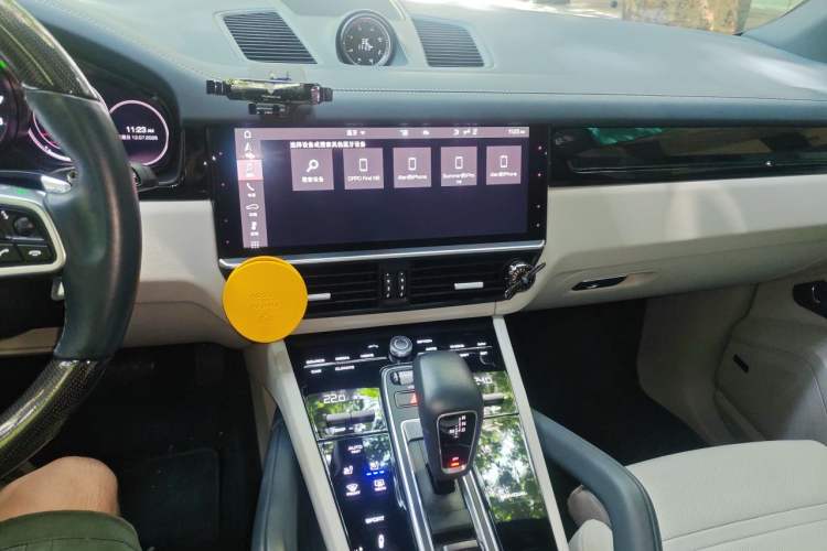 Used Porsche Cayenne 2019 Cayenne 3.0T Audio And AC Panel
