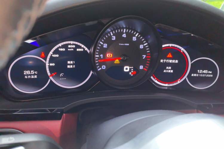 Used Porsche Cayenne 2019 Cayenne 3.0T Instrument Cluster