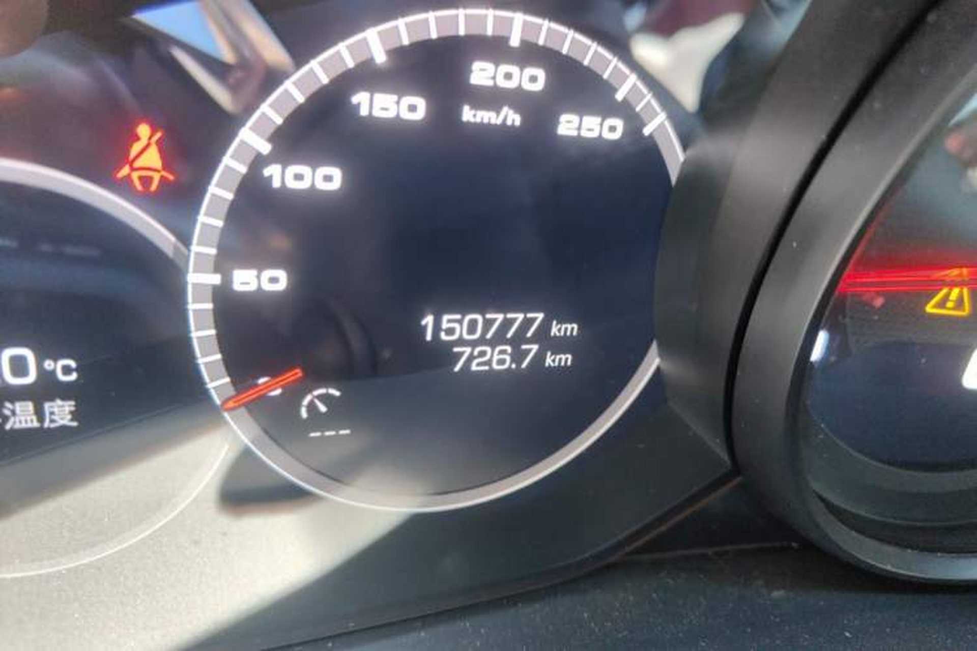 Used Porsche Cayenne 2019 Cayenne 3.0T Odometer Close Up