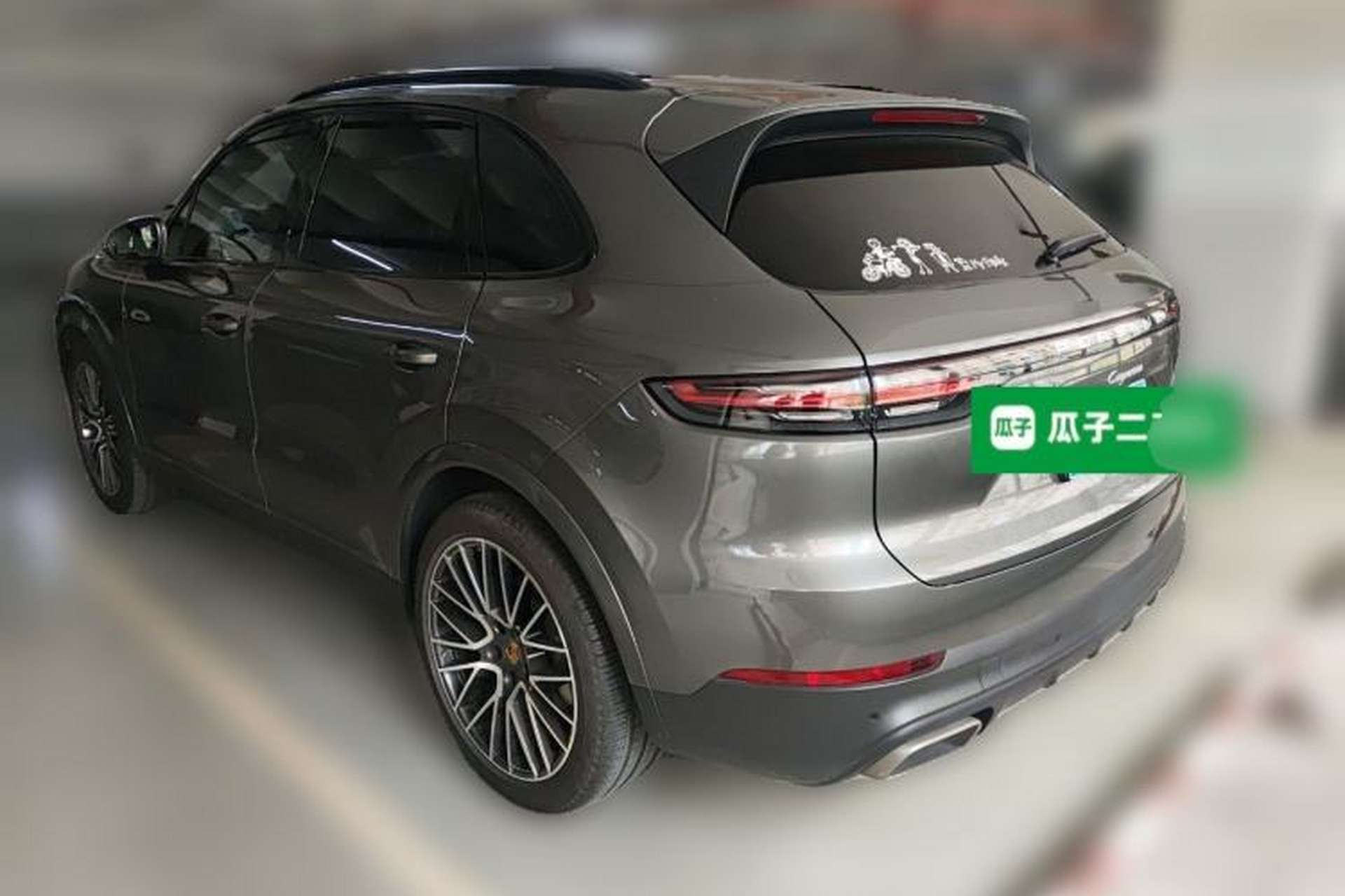 Used Porsche Cayenne 2019 Cayenne 3.0T Rear Left 45 Deg