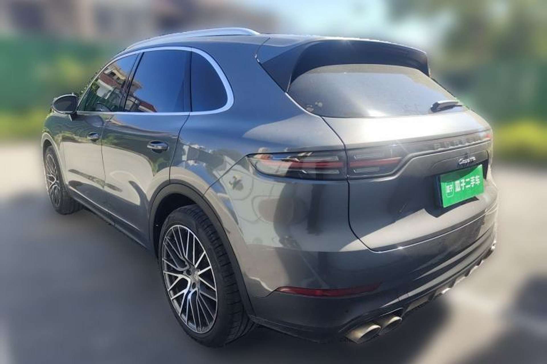 Used Porsche Cayenne 2019 Cayenne 3.0T Rear Left 45 Deg