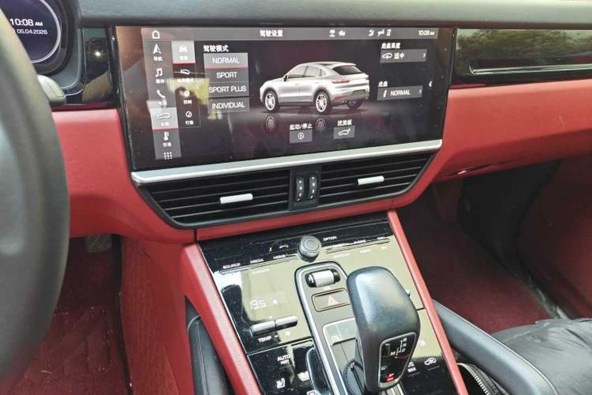 Used Porsche Cayenne 2019 Cayenne Coupé 3.0T Audio And AC Panel