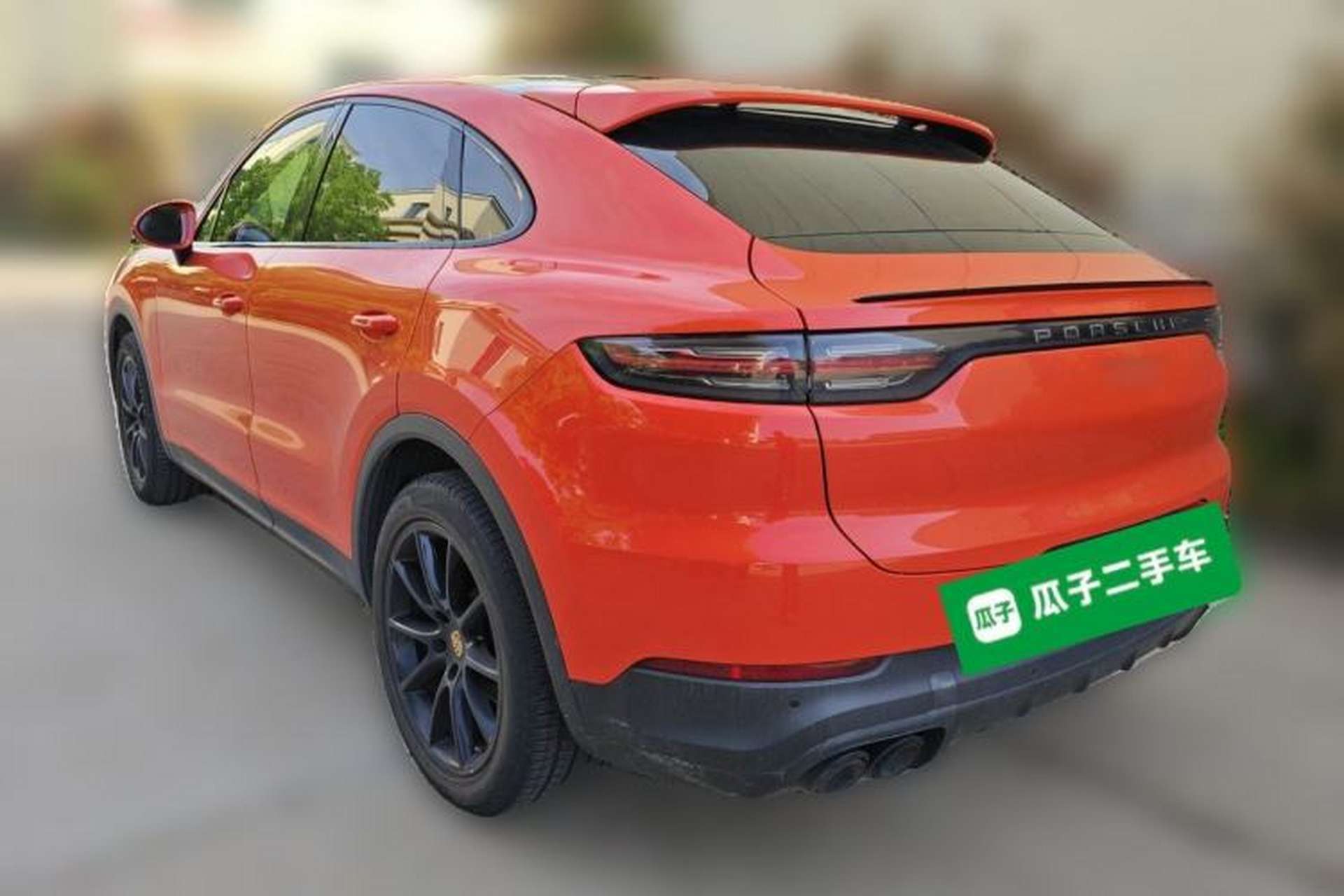 Used Porsche Cayenne 2019 Cayenne Coupé 3.0T Rear Left 45 Deg